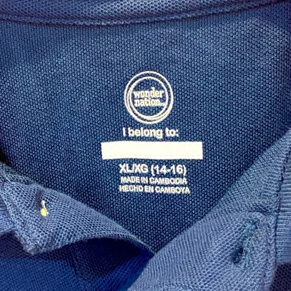 Kids School Uniform Long Sleeve Size XL(14-16) - Picture 8 of 8